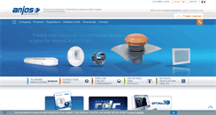 Desktop Screenshot of anjos-ventilation.com